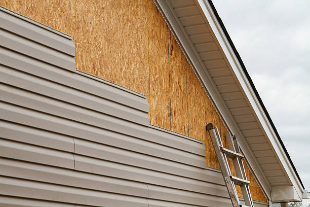 Professional Wood Siding technician working in Needham, MA